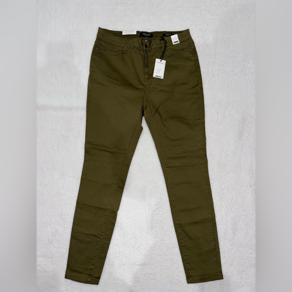 Judy Blue Olive Skinny Jeans
